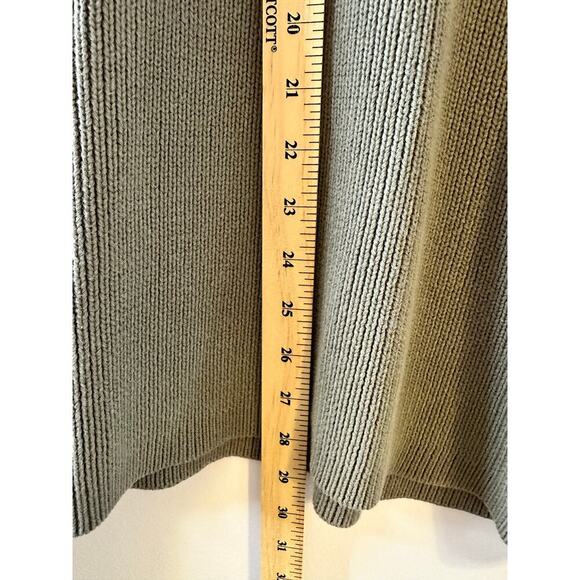 Vintage Y2K 90s Banana Republic Mens Half Zip Granpacore Preppy Sweater Large - Picture 5 of 5